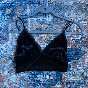 Black bralette